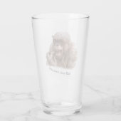 Jambo The Hairless Chimp (Ändern Sie Ihren eigenen Glas (Rückseite)