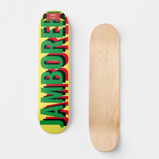 JAMBOREE 7 3/4" Skateboard Deck (Vorderseite)