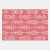 Jamdani-Druck-Volkskunstmuster Geschenkpapier Set (Vorderseite 3)