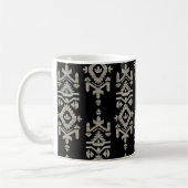 Jamdani-Druck-Volkskunstmuster Kaffeetasse (Links)