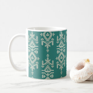 Jamdani-Druck-Volkskunstmuster Kaffeetasse