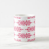 Jamdani Print Folk Pattern Kaffeetasse (Mittel)