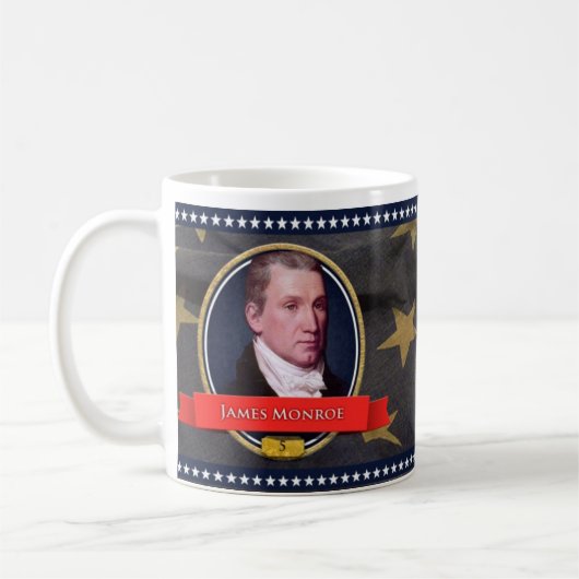 Jame Monroe historische Tasse (Links)