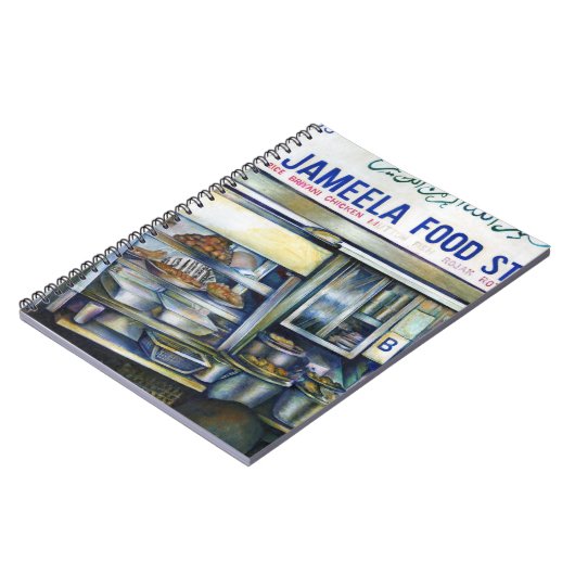 Jameelas Singapur Notizblock (Linke Seite)