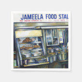 Jameelas Singapur Serviette (Vorderseite)