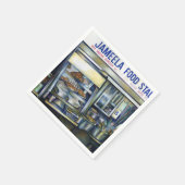 Jameelas Singapur Serviette (Ecke)