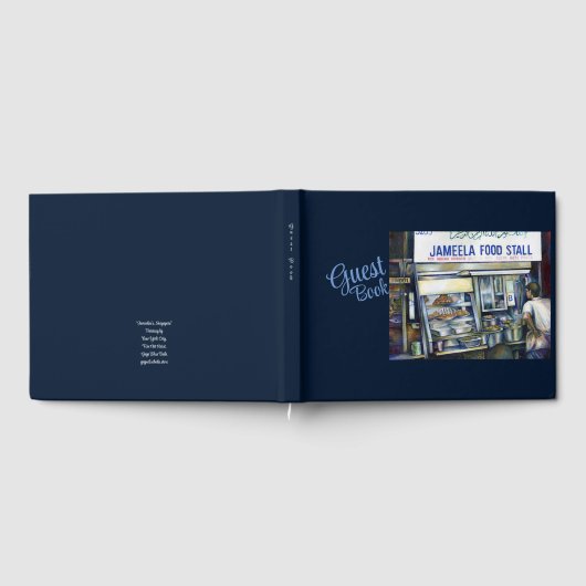 Jameelas's, Singapur Gästebuch (Voll)