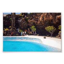 Jameos del Agua Pool, Lanzarote Fotodruck