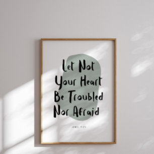 James 14:27 Poster