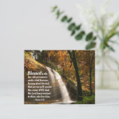 James 1:12 Gesegnet ist derjenige, der die Bibel b Postkarte (Stehend Vorderseite)