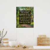 James 1:12 poster (Küche)