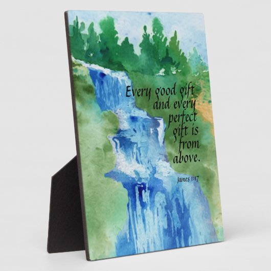 James 1:17 fotoplatte (Seite)