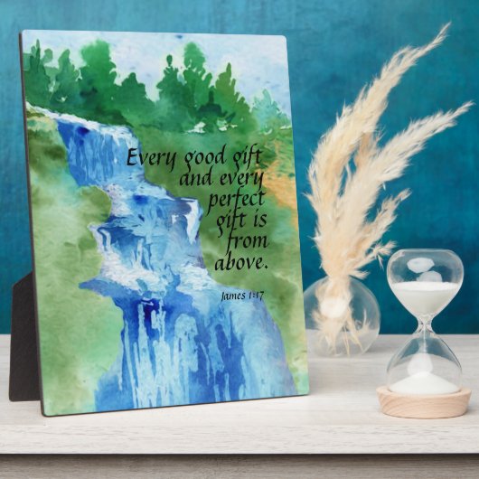 James 1:17 fotoplatte (Seite)