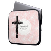 James 1:17 Laptop oder Netbook Carrier Sleeve (Vorderseite Links)