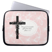 James 1:17 Laptop oder Netbook Carrier Sleeve (Vorderseite)