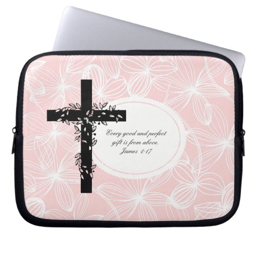 James 1:17 Laptop oder Netbook Carrier Sleeve (Vorderseite)