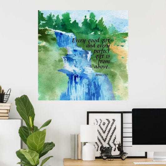 James 1:17 poster (Heimbüro)