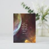 James 1:17 postkarte (Stehend Vorderseite)