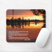 James-1:22 - 24 Schrift Mousepad (Mit Mouse)