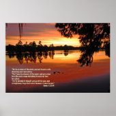 James 1:22-24 Scripture Print Poster (Vorne)