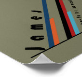 James 1:29 weigern sich, die Welt zu korrumpieren  Poster (Ecke)