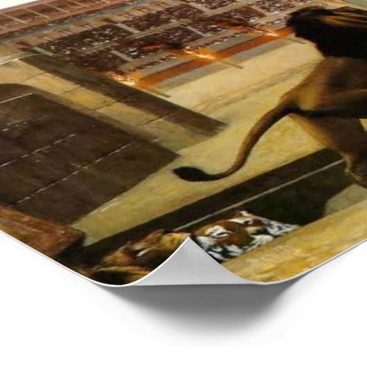 James 1:2 Christliche Märtyrer im Gebet Poster. Poster (Ecke)