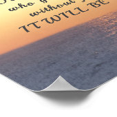 James 1:5 Wenn einem von euch das Weisheit-Bibelve Poster (Ecke)