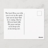 James 1:5 Wenn einem von euch das Weisheit-Bibelve Postkarte (Rückseite)