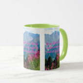 James 2:24 KJV Bible Scripture Pic Two-Tone Tasse (VorderseiteRechts)