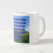 James 2:5 WEBU-Tasse Jumbo-Tasse (Vorderseite Rechts)