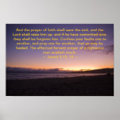 James 5:15-16 poster (Vorne)