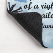 James 5:16 Das wirkungsvolle glühende Gebet der Mousepad (Ecke)