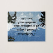 James 5:16 Das wirkungsvolle glühende Gebet der Puzzle (Horizontal)