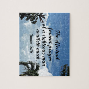 James 5:16 Das wirkungsvolle glühende Gebet der Puzzle