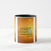 James 5:16 KJV Bible Scripture Pic Zwei-Tone-Tasse Tasse (Zentrum)