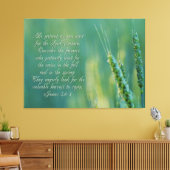 James 5:6-8 Beharrlichkeit Inspiration Leinwanddruck (Insitu (Wohnzimmer))