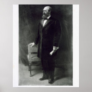 James A. Garfield, 20. Präsident der Vereinigten S Poster