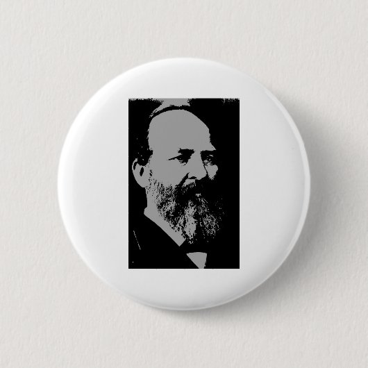 James- A. GarfieldSilhouette Button (Vorderseite)