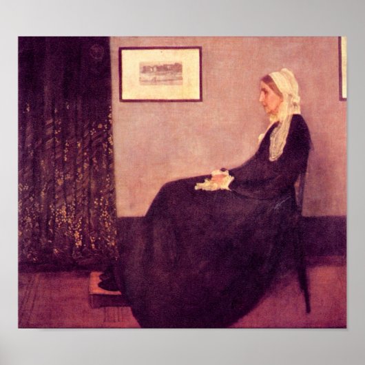 James Abbot McNeill Whistler - Whistlers Mutter Poster (Vorne)