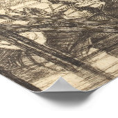 James Abbott McNeill Whistler - Limehouse Poster (Ecke)