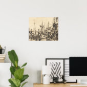 James Abbott McNeill Whistler - Limehouse Poster (Heimbüro)