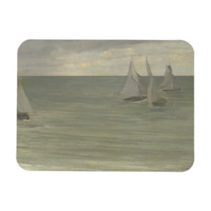 James Abbott McNeill Whistler - Trouville - Gray Magnet