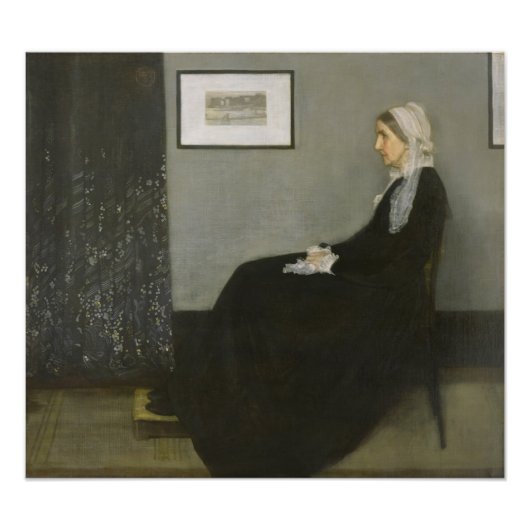 James Abbott Whistler - Pfeifermutter Fotodruck (Vorne)
