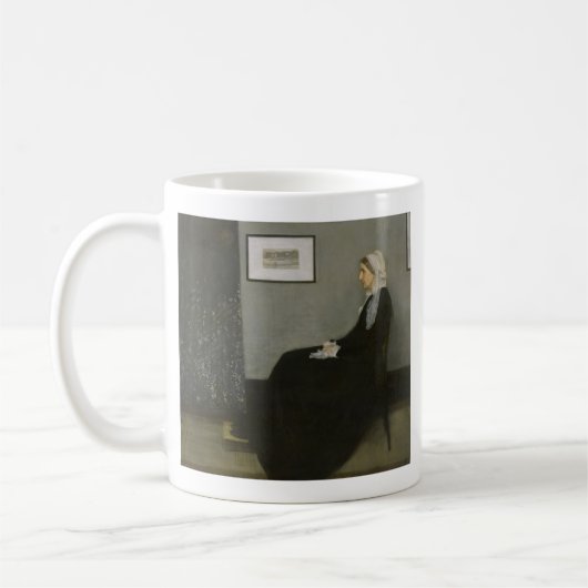 James Abbott Whistler - Pfeifermutter Kaffeetasse (Links)