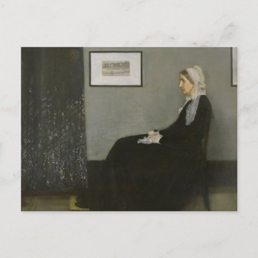 James Abbott Whistler - Pfeifermutter Postkarte (Vorderseite)