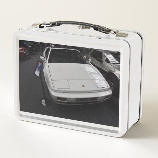 James-Anleihewagen Metall Brotdose (Rückseite)