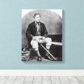 James Augustus Grant Leinwanddruck (Insitu (Holzboden))