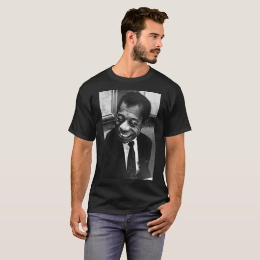 James Baldwin, Autor des Klassischen T - Shirt (Vorne ganz)