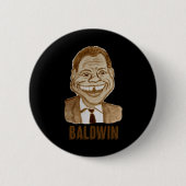 James Baldwin Button (Vorderseite)