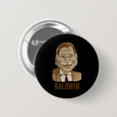 James Baldwin Button (Vorne & Hinten)